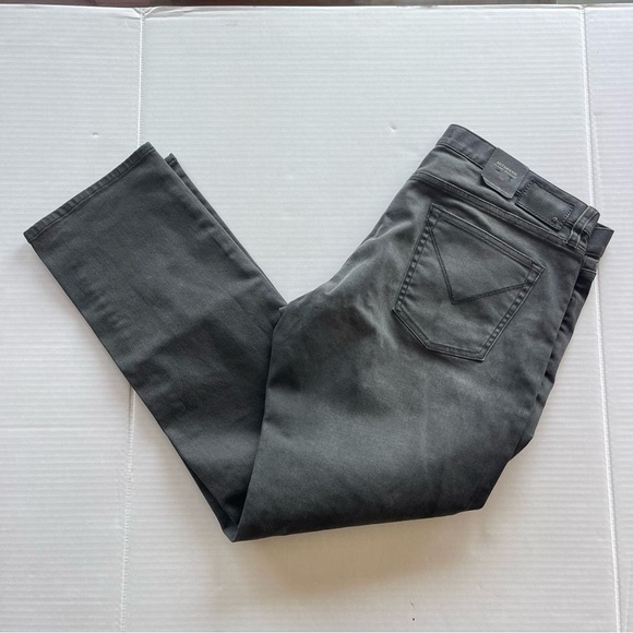 NEW JHON VARVATOS USA Classic Straight Grey Jeans Men Size 38 - Picture 13 of 14